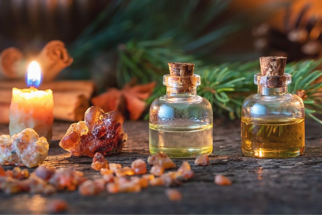 Frankincense & Myrrh Blend, Grounding Essential Oils