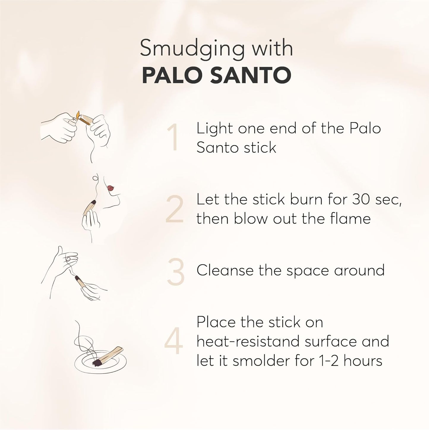 Palo Santo Wood Sticks (20 Pack)
