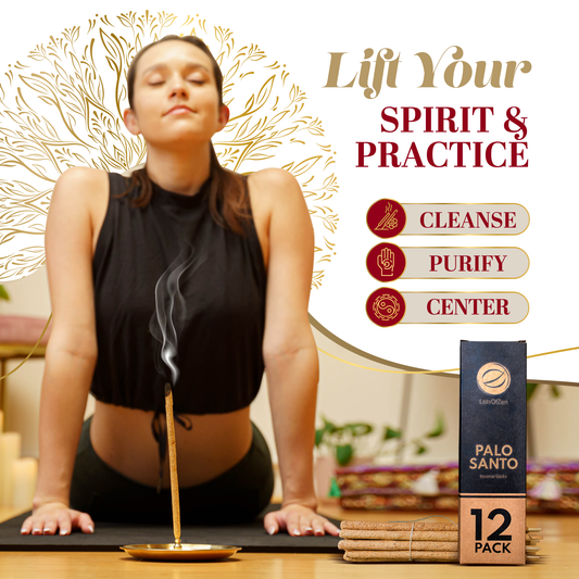Palo Santo Incense Sticks Smudge Kit (12 Pack)