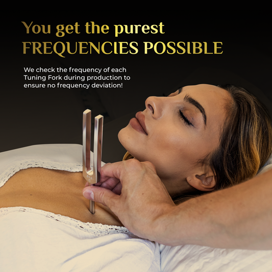 Tuning Forks Set (128Hz, 256Hz, 512Hz)