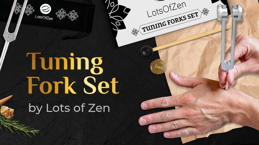 Tuning Forks Set (128Hz, 256Hz, 512Hz)