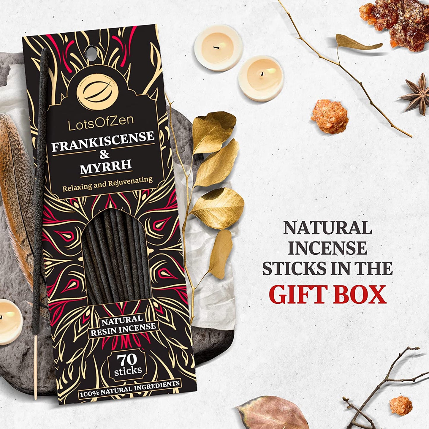 Frankincense and Myrrh Incense Sticks