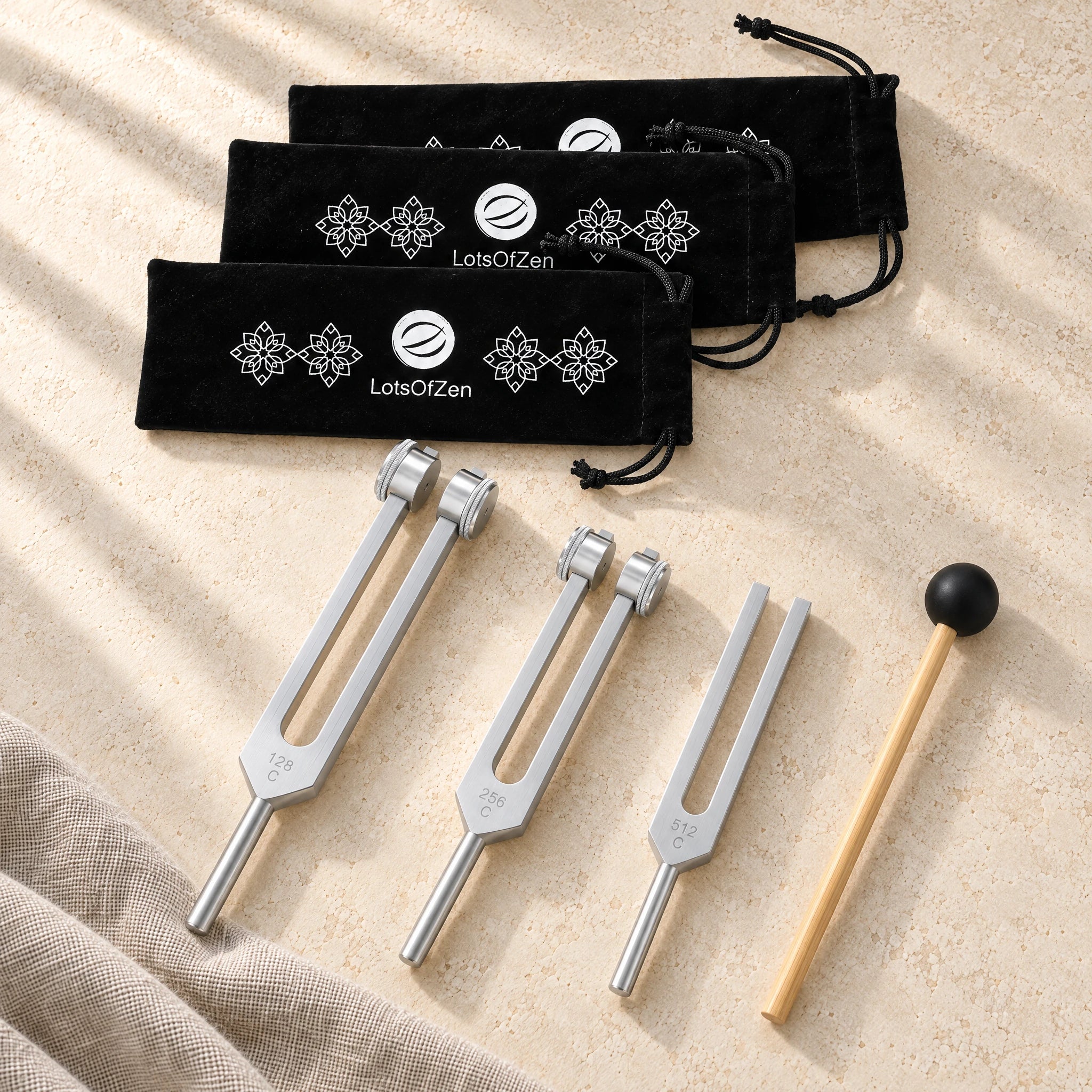Essential Tuning Forks Set for Sound Healing & Wellness – LotsOfZen
