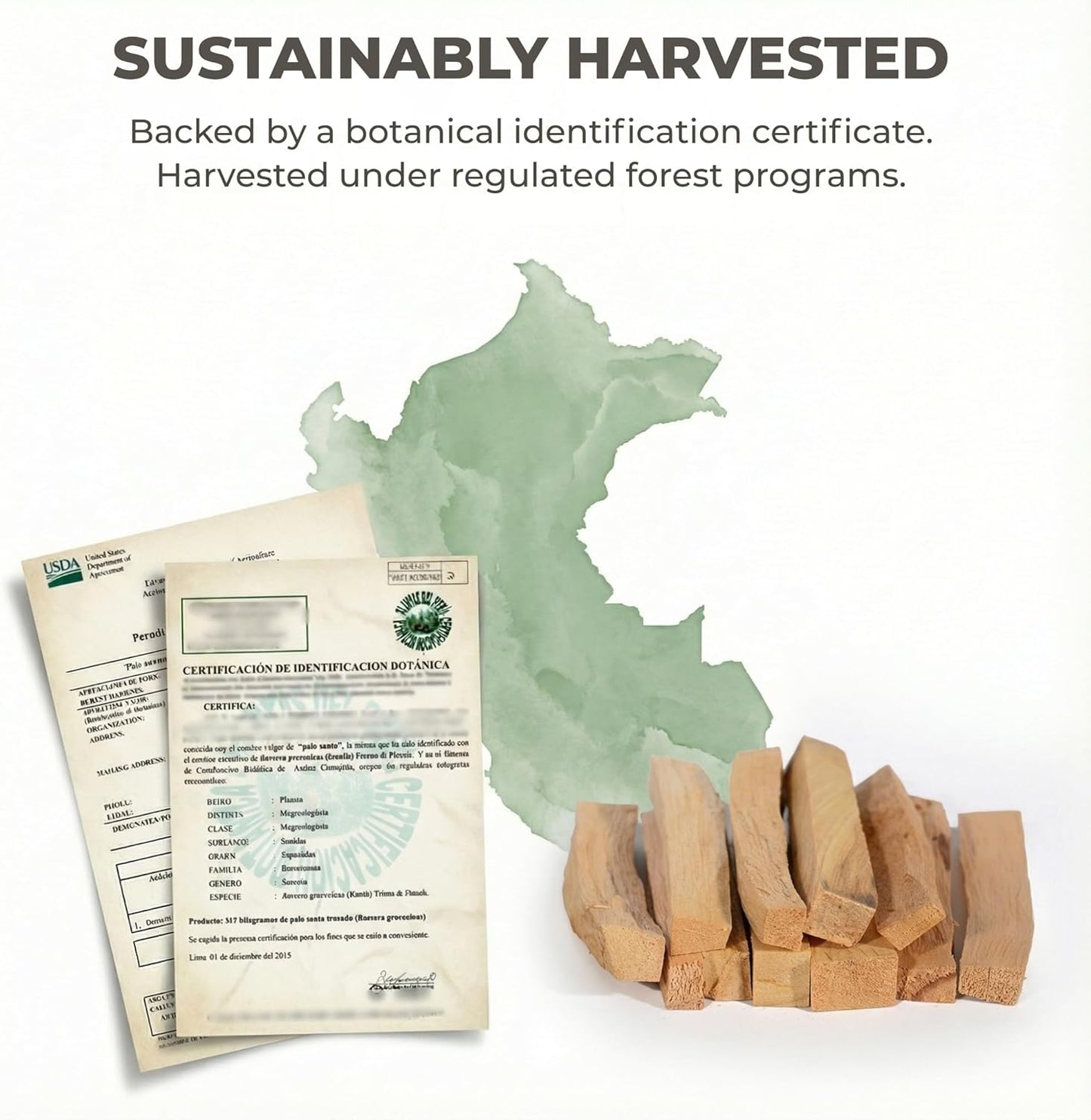 Palo Santo Wood Sticks (20 Pack)