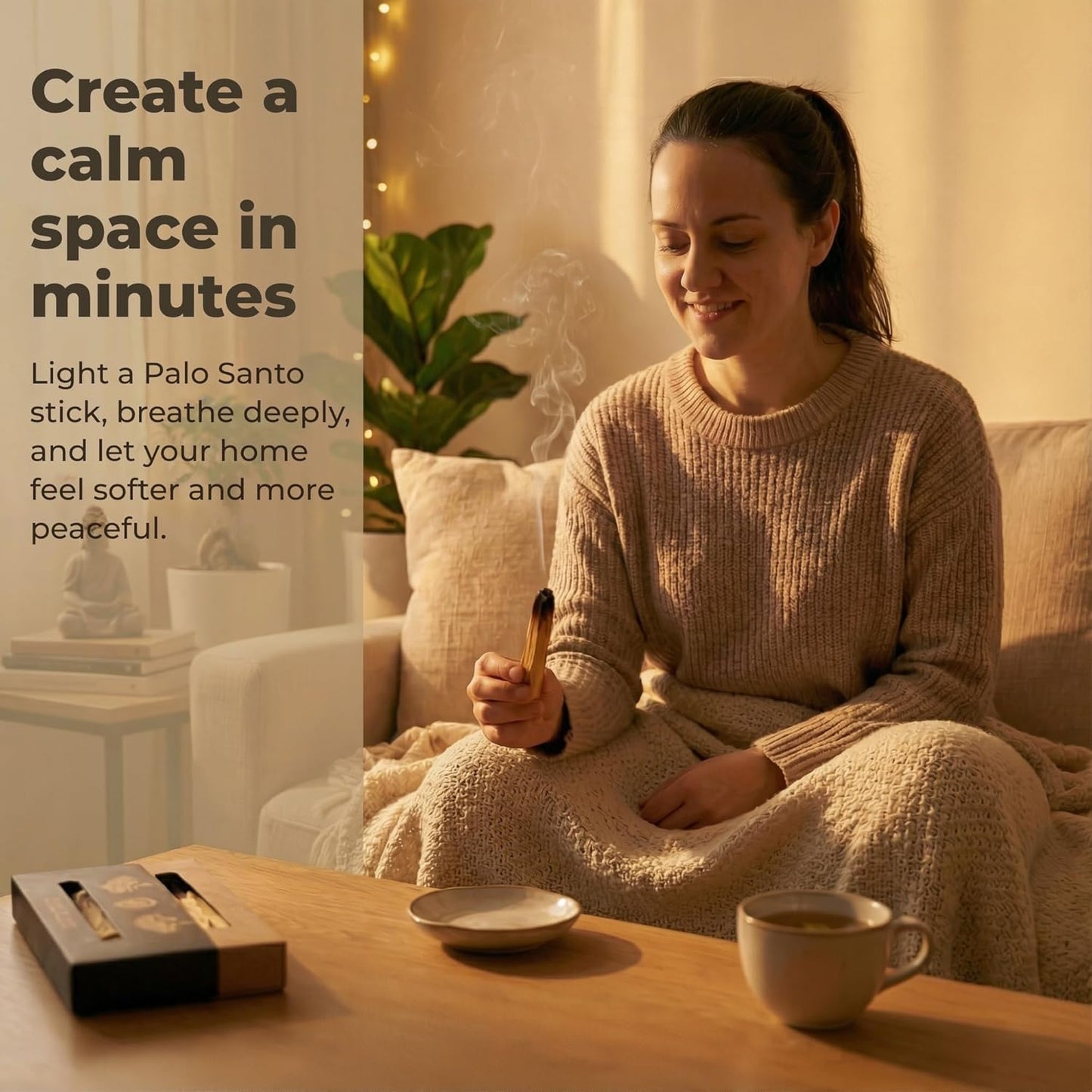 Palo Santo Wood Sticks (20 Pack)