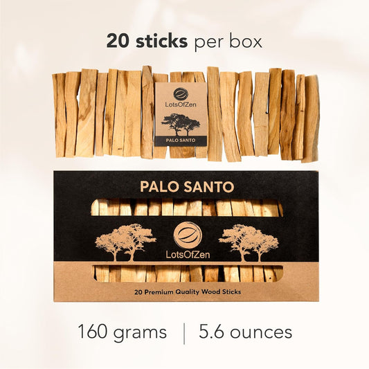 Palo Santo Wood Sticks (20 Pack)