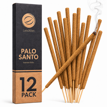 Palo Santo Incense Sticks Smudge Kit (12 Pack)