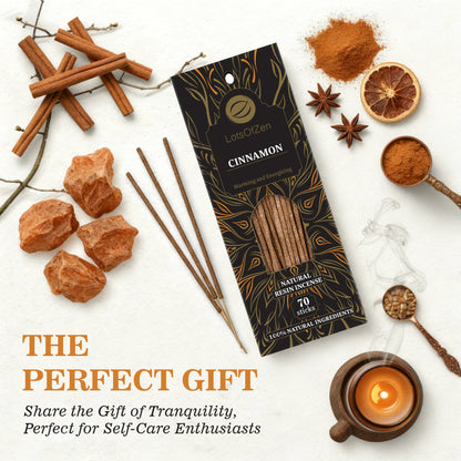 Cinnamon Incense Sticks (70 Pack)